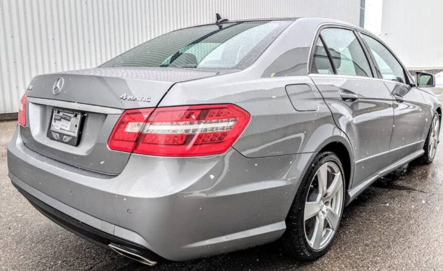 2011 MERCEDES-BENZ E350 4 MATIC